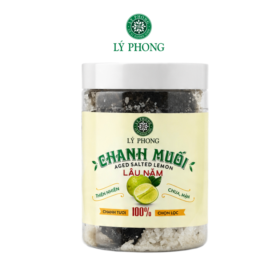 Chanh muối lâu năm - Hộp 300 gram